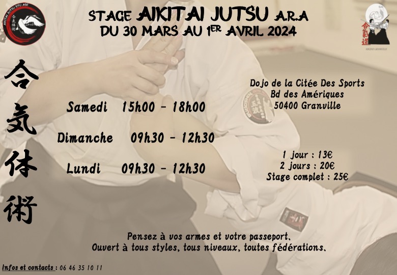 Stage de Pâques 2024